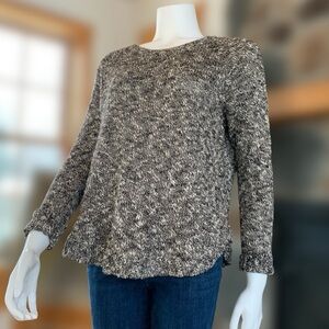 Eileen Fisher linen blend sweater size medium
